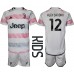 Juventus Alex Sandro #12 Babykleding Uitshirt Kinderen 2023-24 Korte Mouwen (+ korte broeken)
